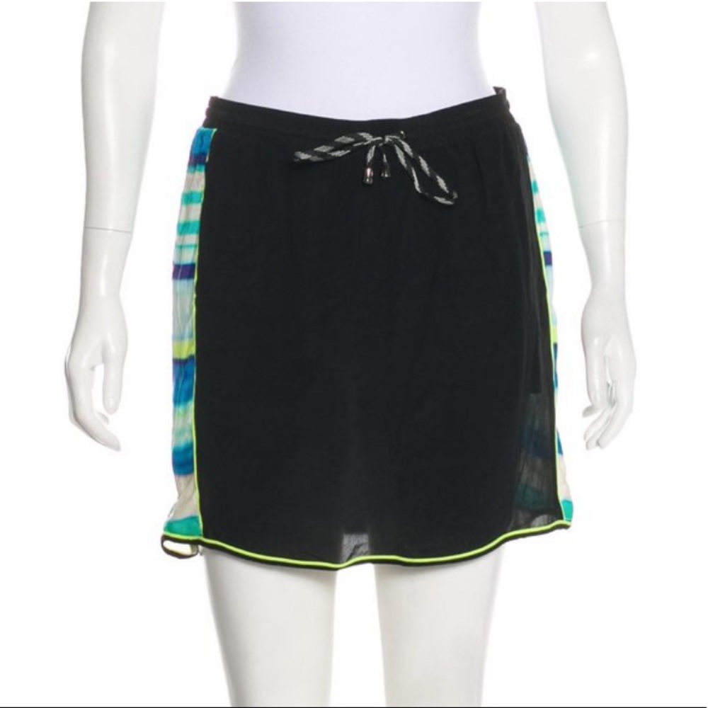 Jonathan Simkhai silk mini skirt